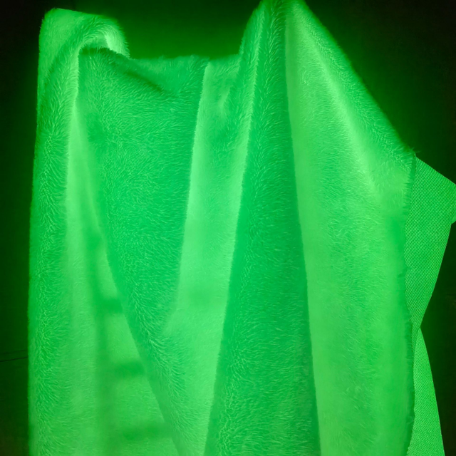 50/100cm*150cm Glow in the Dark Velvet Reflective Fabric